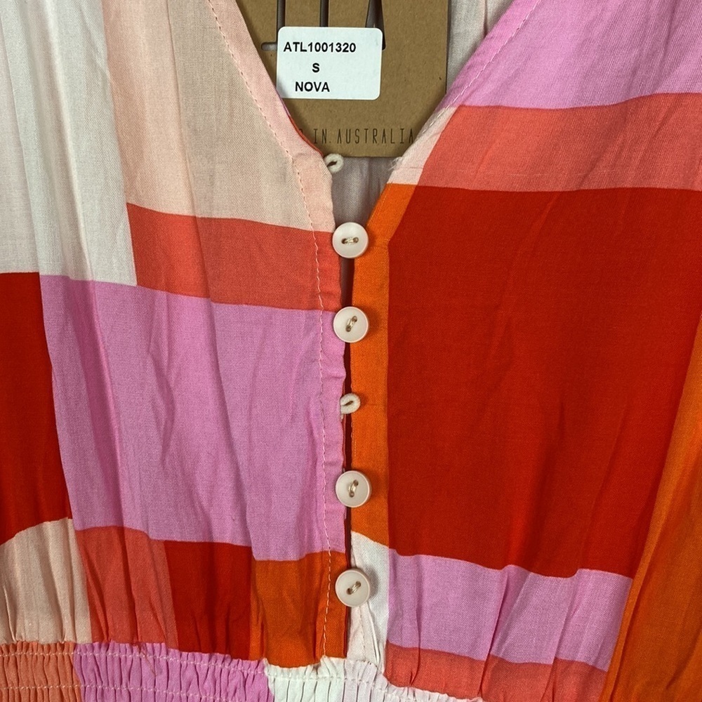 Abel the label multicolor colorblock dress - Picture 5 of 8